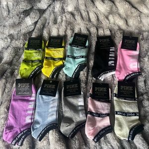 VS PINK socks 10 pairs NEW!